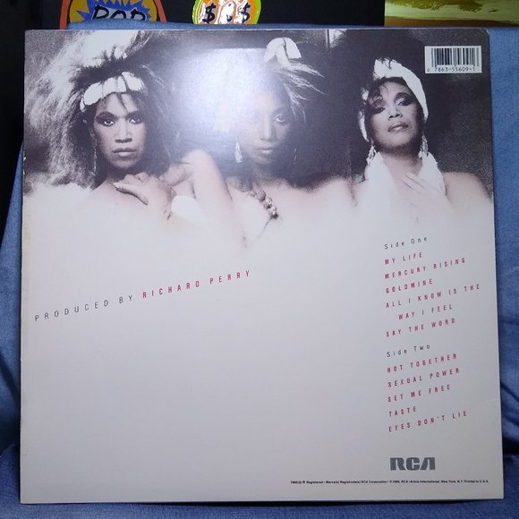 Pointer Sisters Hot Together 1986 Vinyl Record - Picture 2 of 4